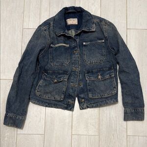 Free people denim jacket XS NEW